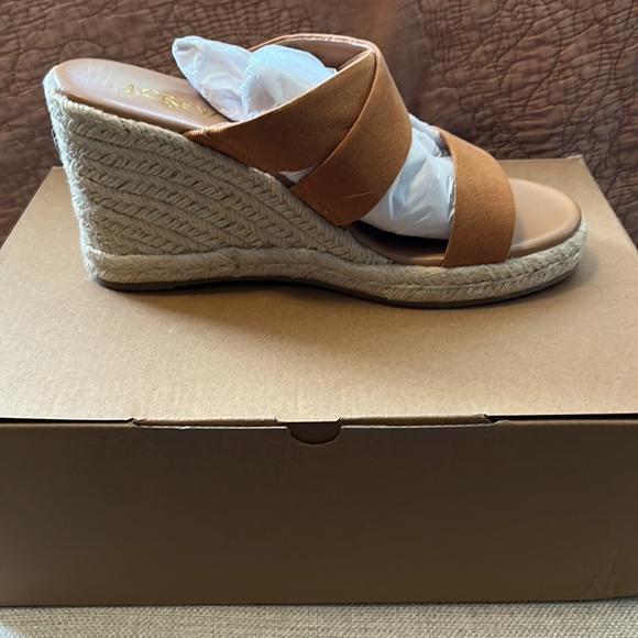 NWT JCrew Factory Espadrille Mule Wedge - Picture 3 of 9